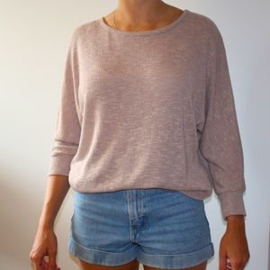 Forever 21, Tan sweater.